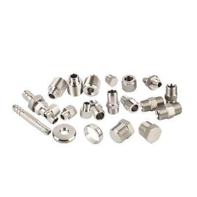 Las piezas de metal de encargo del CNC del OEM cubren con cinc estándar del estruendo de la galjanoplastia/el platear de Chrome