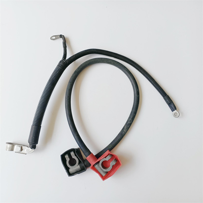 Cable de cobre del arrancador de la batería, cables del aumentador de presión de batería con los terminales/las cubiertas terminales