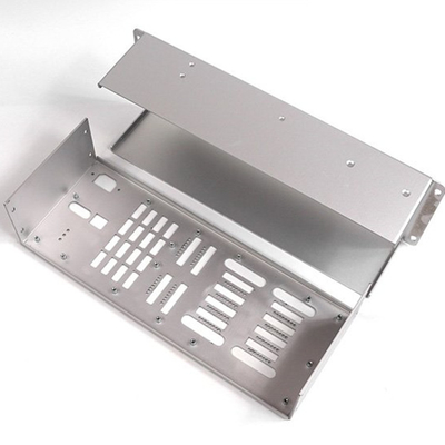 Metal de capa del polvo de aluminio de encargo del recinto del hardware que sella piezas